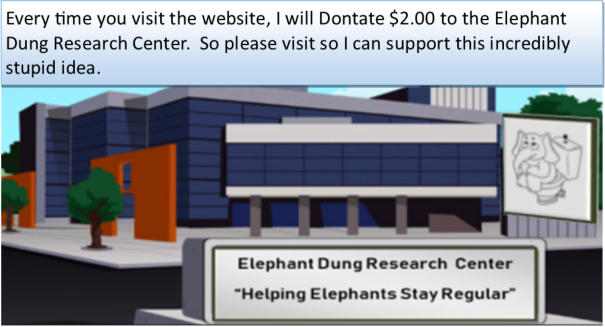 Evening Zoo in the Country Elephant Dung Research Center Image